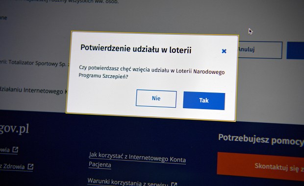 Startuje Loteria Narodowego Programu Szczepień. Łączna pula nagród 22,7 mln zł