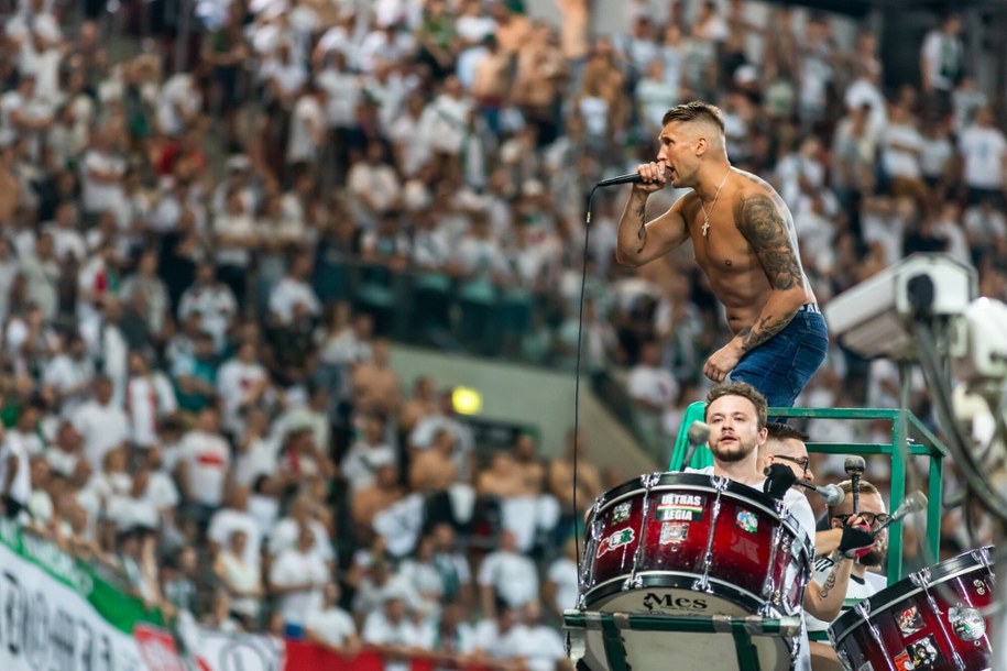 "Staruch" na meczu Legii Warszawa /Szymon Starnawski/Polska Press /East News