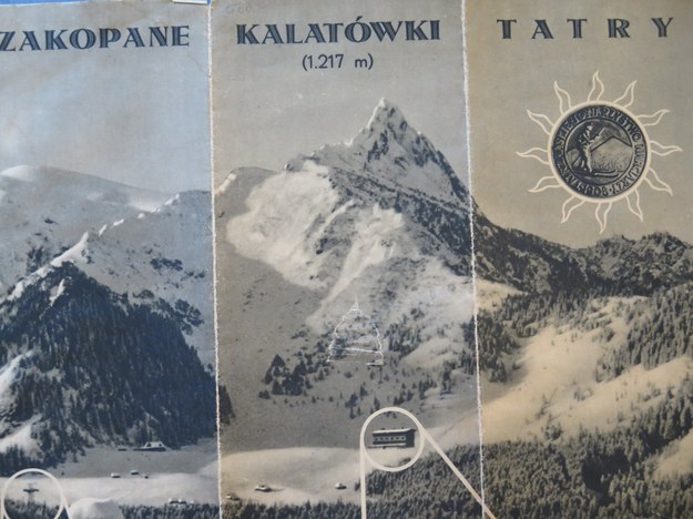 Stary folder reklamujący hotel górski Kalatówki z 1938 roku /RMF FM