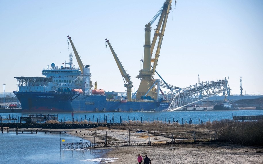 Statek Akademik Czerski /Jens Büttner    /PAP/EPA