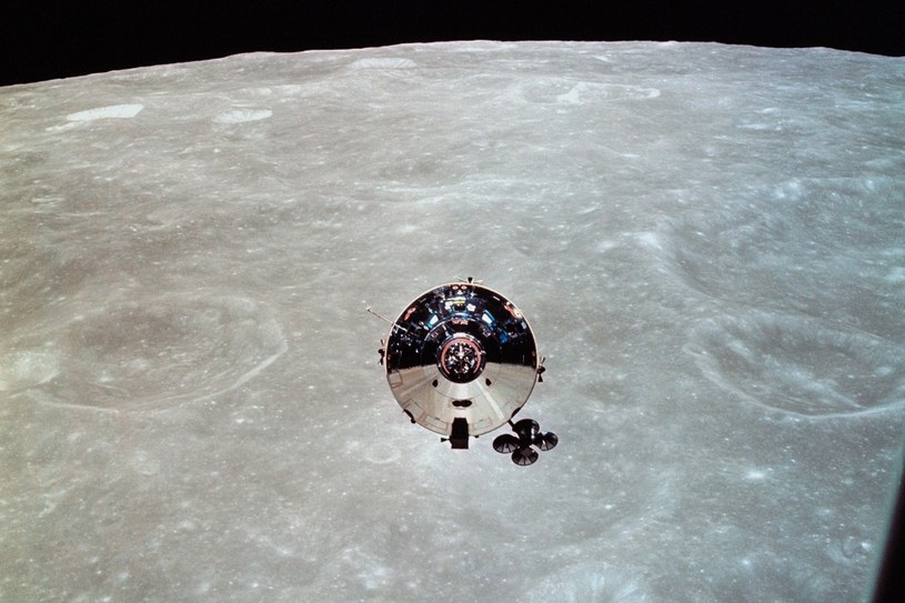 Statek Apollo 10 podczas misji w 1969 roku /AFP