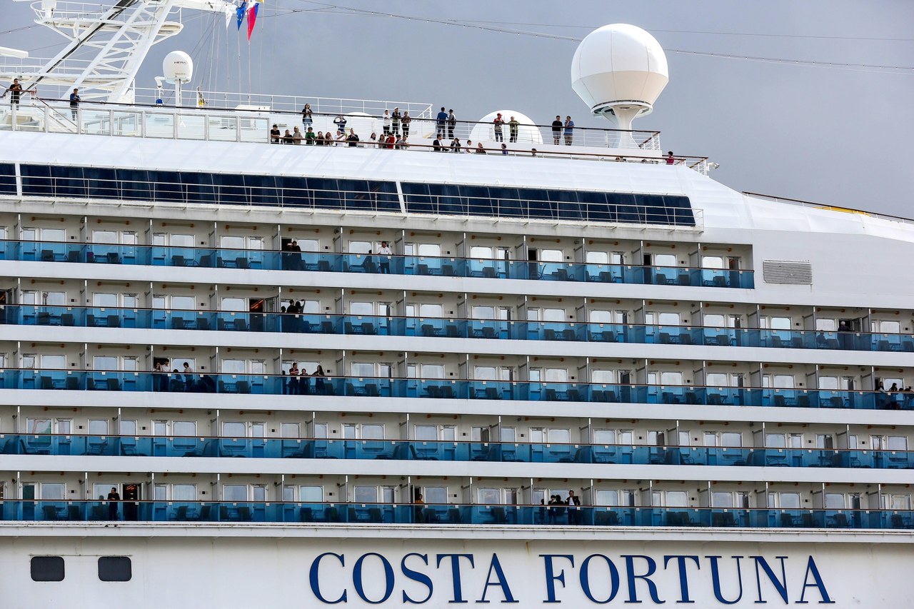 Statek Costa Fortuna utknął u wybrzeży Malezji. Na pokładzie ponad stu Polaków