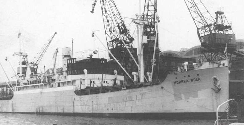 Statek "Morska Wola" w porcie w Gdyni /INTERIA.PL