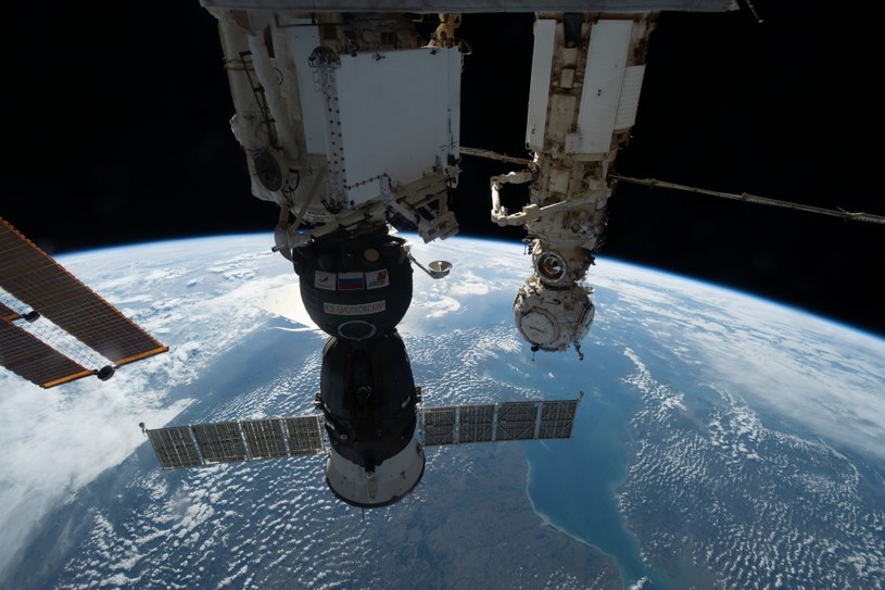 Statek Sojuz na ISS /CC BY-NC-ND 2.0/NASA  /NASA