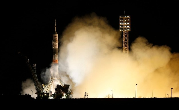Statek Sojuz TMA-16M /Sergei Ilnitsky /PAP/EPA