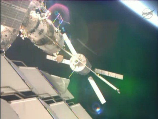 Statek transportowy ATV-4 zacumował do ISS /NASA