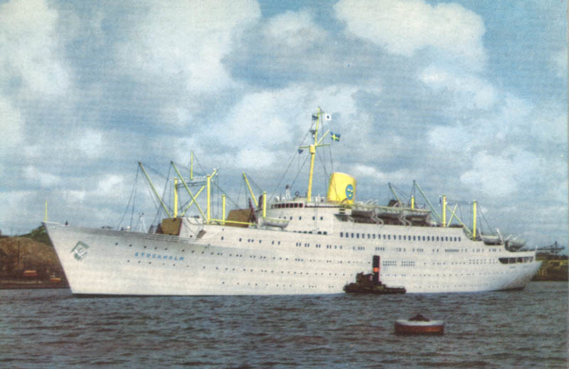 Statek tuż po wybudowaniu pod nazwą Sztokholm /domena publiczna
