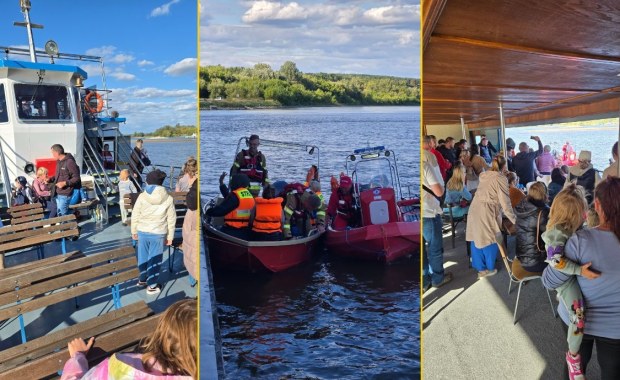 Statek wycieczkowy utknął na mieliźnie. Ewakuacja turystów