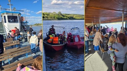 Statek wycieczkowy utknął na mieliźnie. Ewakuacja turystów