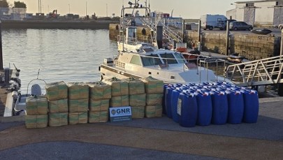 Statek wypełniony haszyszem. Nie było na nim nikogo