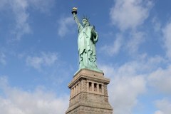 Statua Wolności w Dniu Niepodległości USA