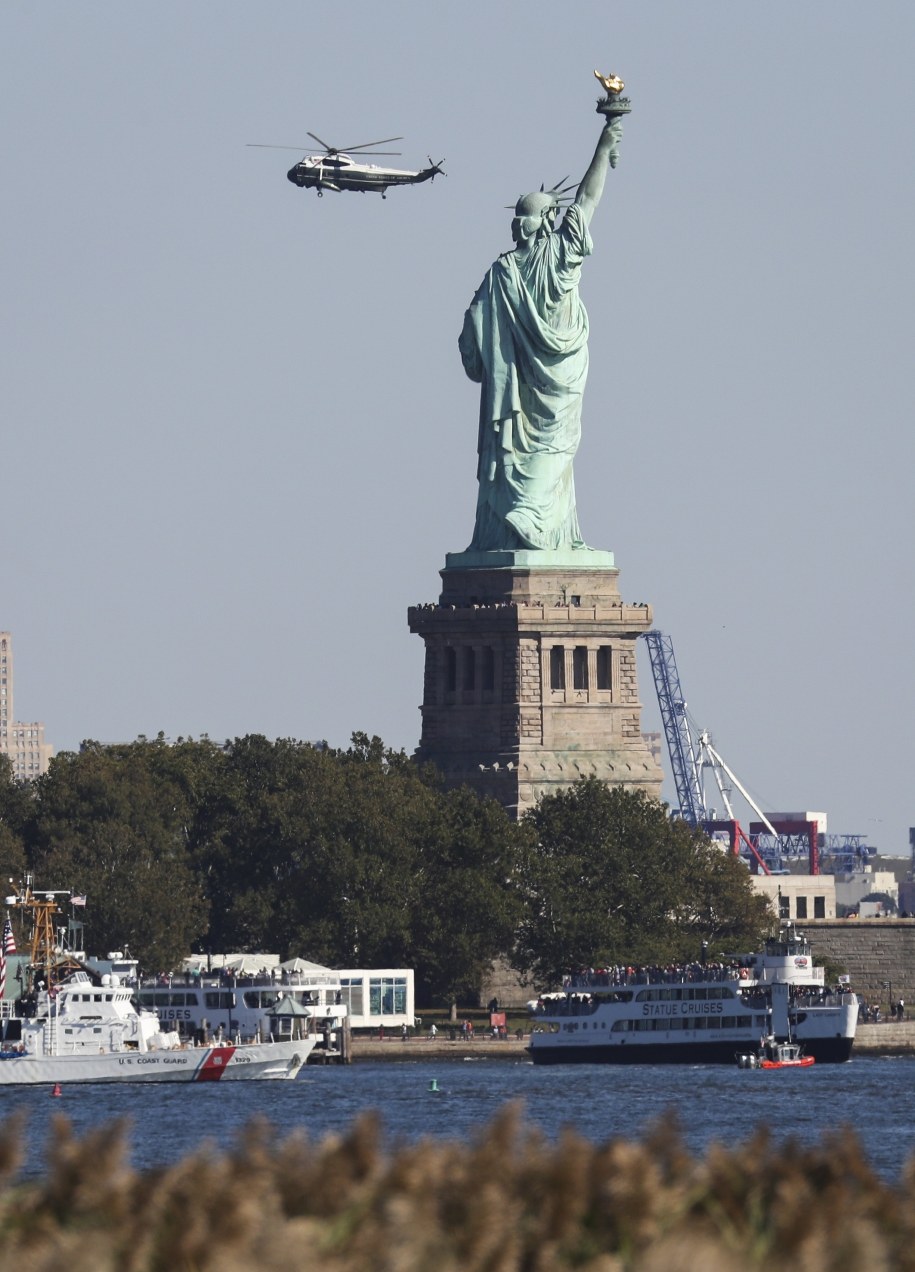 Statua Wolności /ANDREW GOMBERT /PAP/EPA