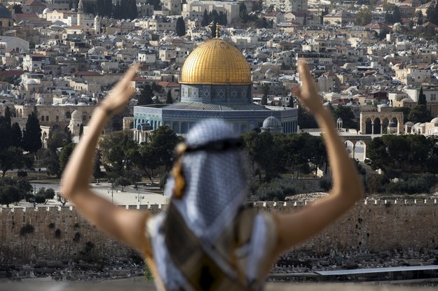 Status Jerozolimy od lat znajduje się w centrum konfliktu izraelsko-palestyńskiego /JIM HOLLANDER    /PAP/EPA