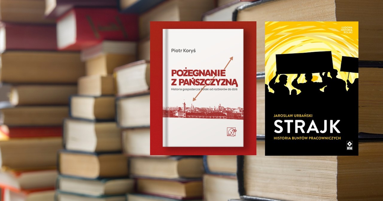 "Stawiam dziś na naszej 'półce ekonomicznej' dwie pozycje naraz. Po lewej kładę 'prawacką' Piotra Korysia. A po prawej "lewacką" książkę Jarosława Urbańskiego" /123RF/PICSEL / Wydawnictwo WEI / Wydawnictwo RM /