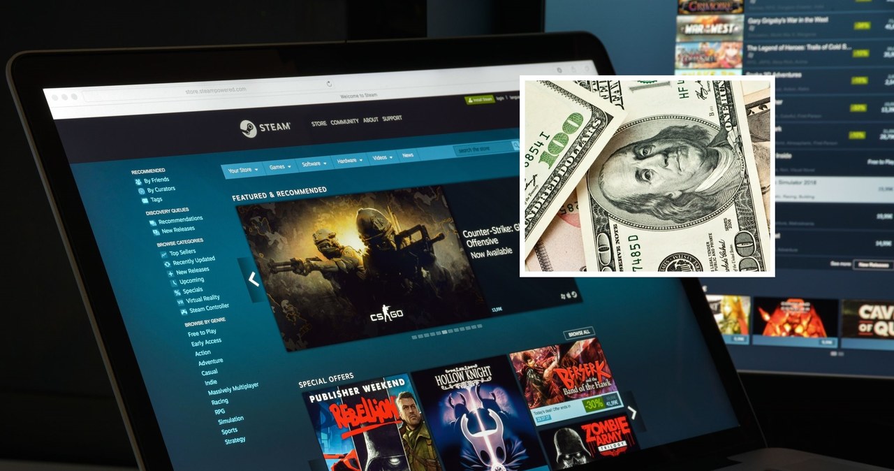 Steam wprowadza nowe zasady zakupu gier w niektórych regionach /123RF/PICSEL