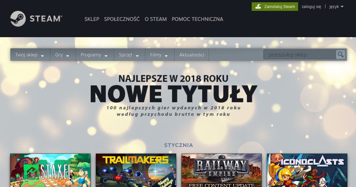 Steam /materiały prasowe