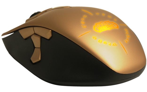 SteelSeries WoW MMO Mouse Gold Edition /materiały prasowe