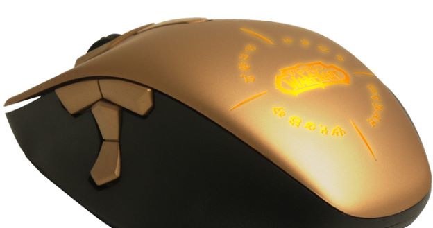 SteelSeries WoW MMO Mouse Gold Edition /materiały prasowe