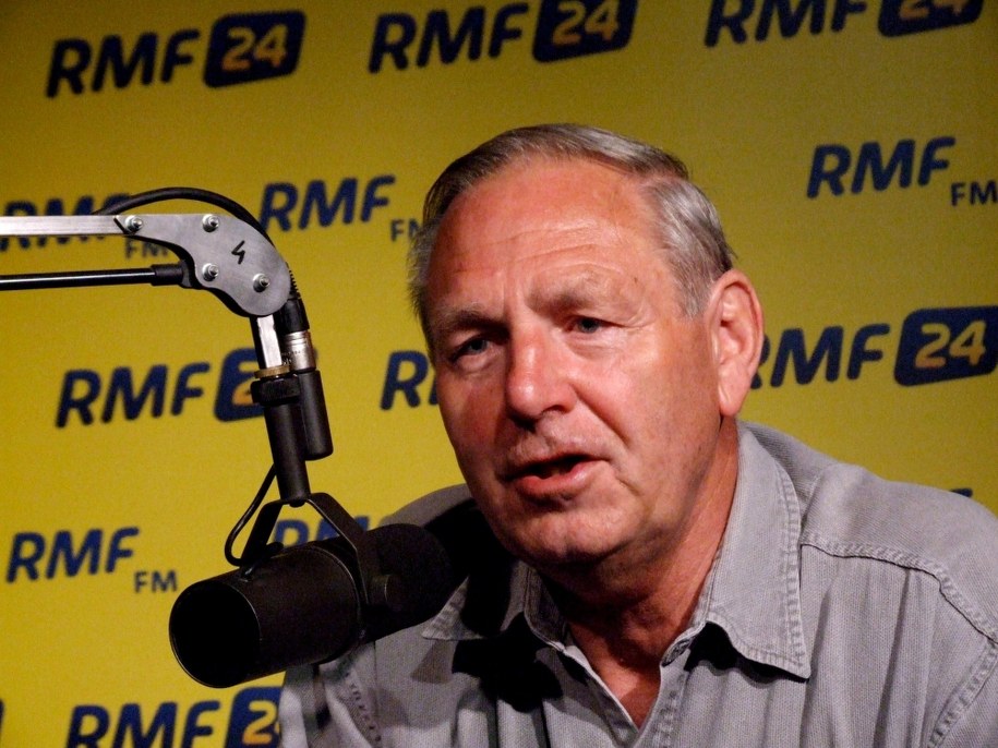 Stefan Gruszczyk w warszawskim studiu RMF FM &nbsp; /Fot. Olga Wasilewska /RMF FM