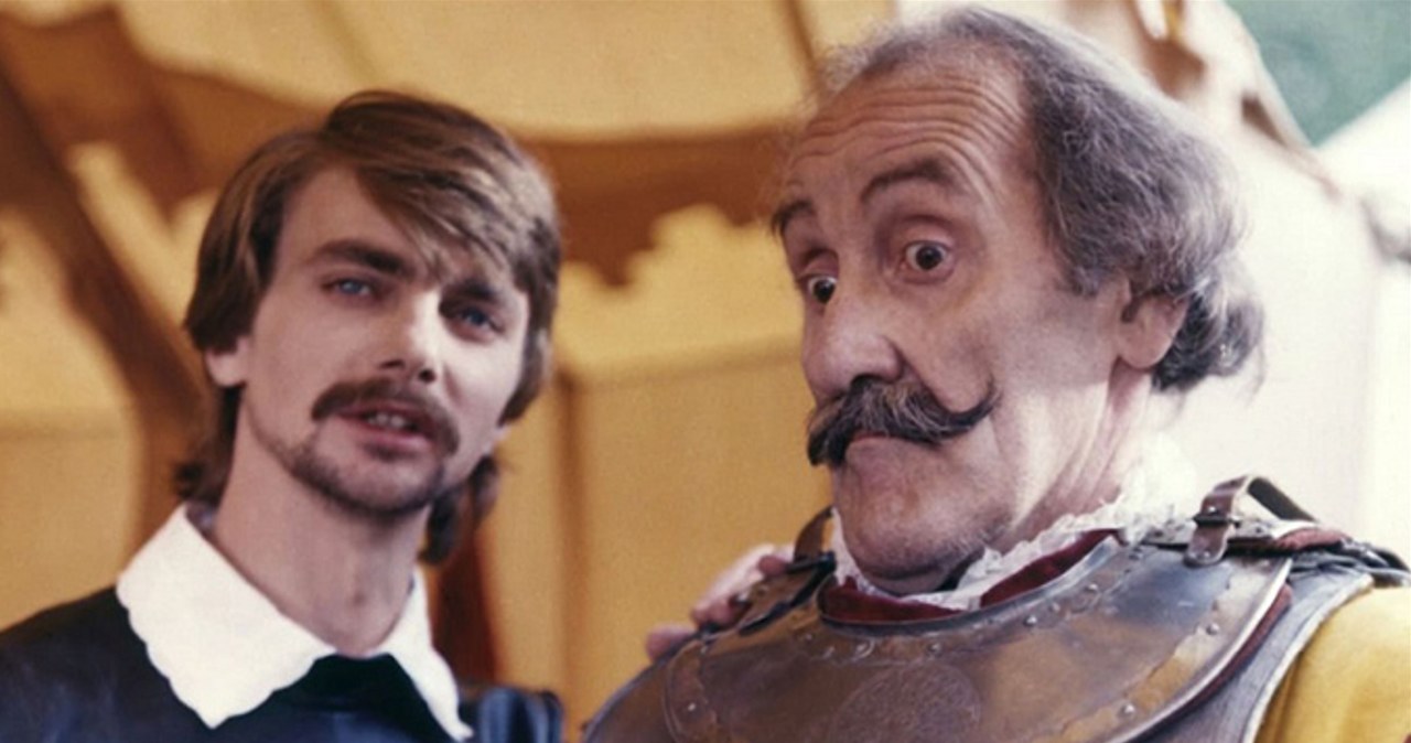 Stefan Każuro i Ludwik Benoit w produkcji "Pierścień i róża" /filmpolski.pl