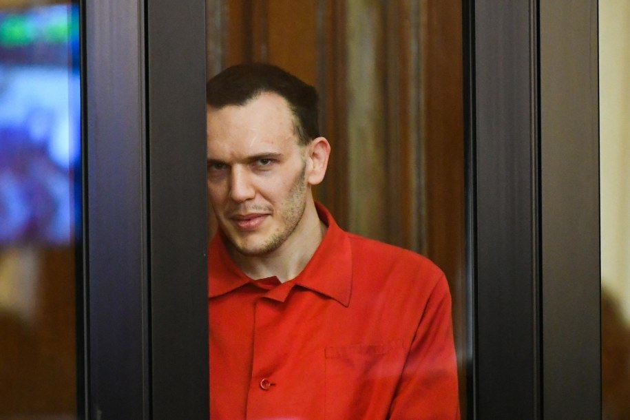 Stefan Wilmont na sali Sądu Okręgowego w Gdańsku / 	Adam Warżawa    /PAP