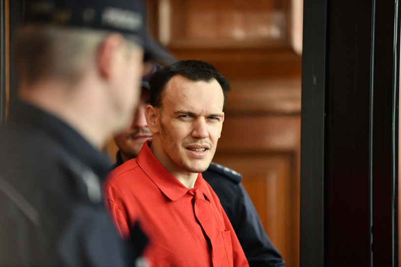 Stefan Wilmont, zabójca Pawła Adamowicza podczas ogłaszania wyroku / WOJCIECH STROZYK/REPORTER  /East News