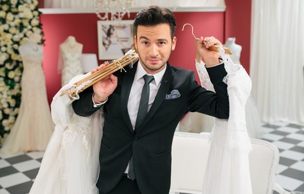 Stefano Terrazzino w programie "Salon sukien ślubnych" /materiały programowe
