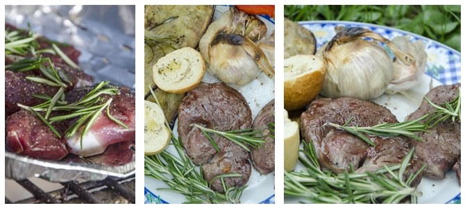 Stek z grilla /Malwina Zaborowska /RMF FM