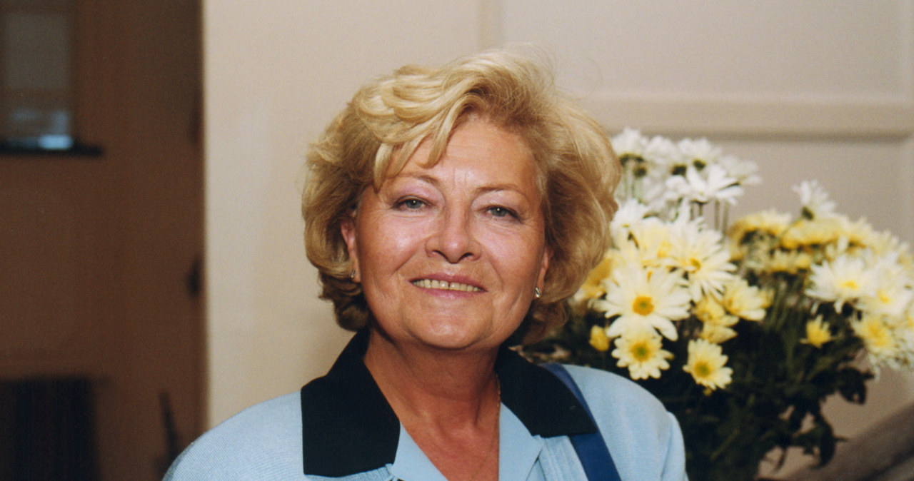 Stenia Kozłowska, 2001 rok /Prończyk /AKPA