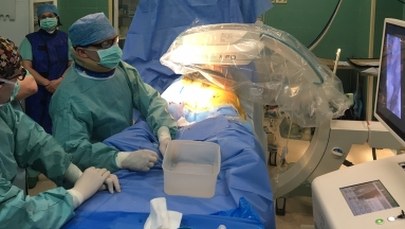 Stenty również w żyłach. Twórca metody operuje w Lublinie