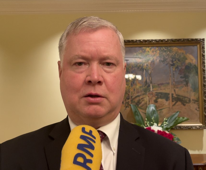 Stephen Biegun, były zastępca Sekretarza Stanu USA w administracji Donalda Trumpa /Paweł Żuchowski /RMF FM