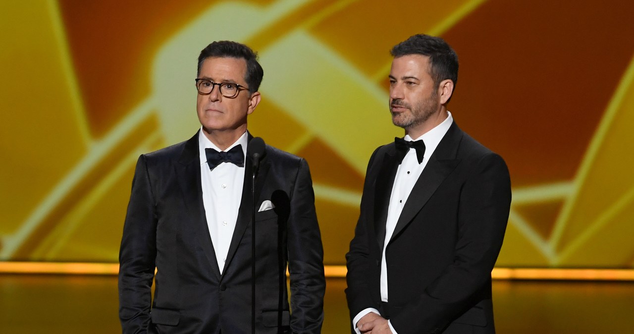 Stephen Colbert i Jimmy Kimmel w 2019 roku / Kevin Winter / Staff /Getty Images