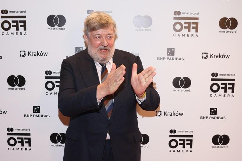 Stephen Fry na otwarciu 17. edycji Festiwalu Filmowego OFF Camera /Jakub Porzycki /Polsat