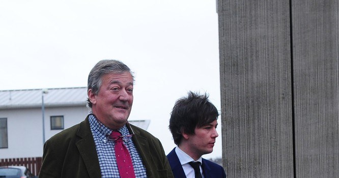 Stephen Fry z kochankiem /- /East News