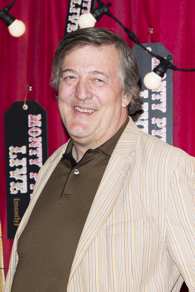 Stephen Fry /- /Getty Images