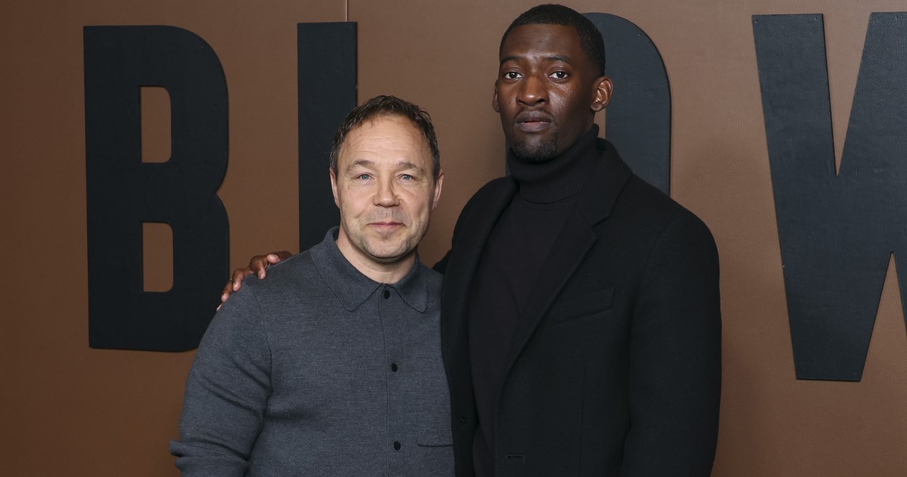 Stephen Graham i Malachi Kirby na premierze serialu "Tysiąc ciosów" /Mike Marsland/WireImage /Getty Images