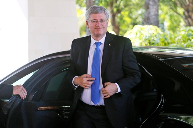 Stephen Harper /MADE NAGI    /PAP/EPA