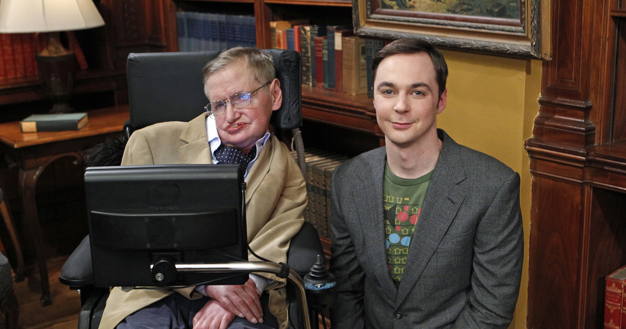 Stephen Hawking w "Teorii wielkiego podrywu" /CBS /Getty Images