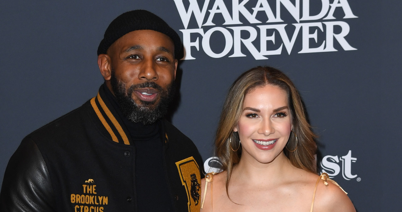 Stephen "tWitch" Boss z żoną Allison Holker 5 grudnia 2022 /JC Olivera/FilmMagic /Getty Images