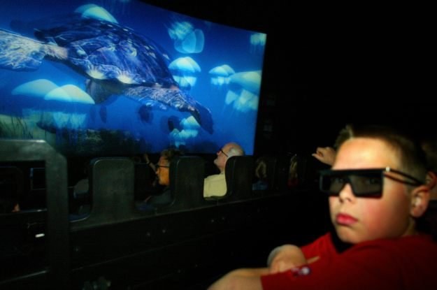 Stereoskopowy obraz 3D musi być m.in. odpowiedni przystosowany dla dzieci /AFP