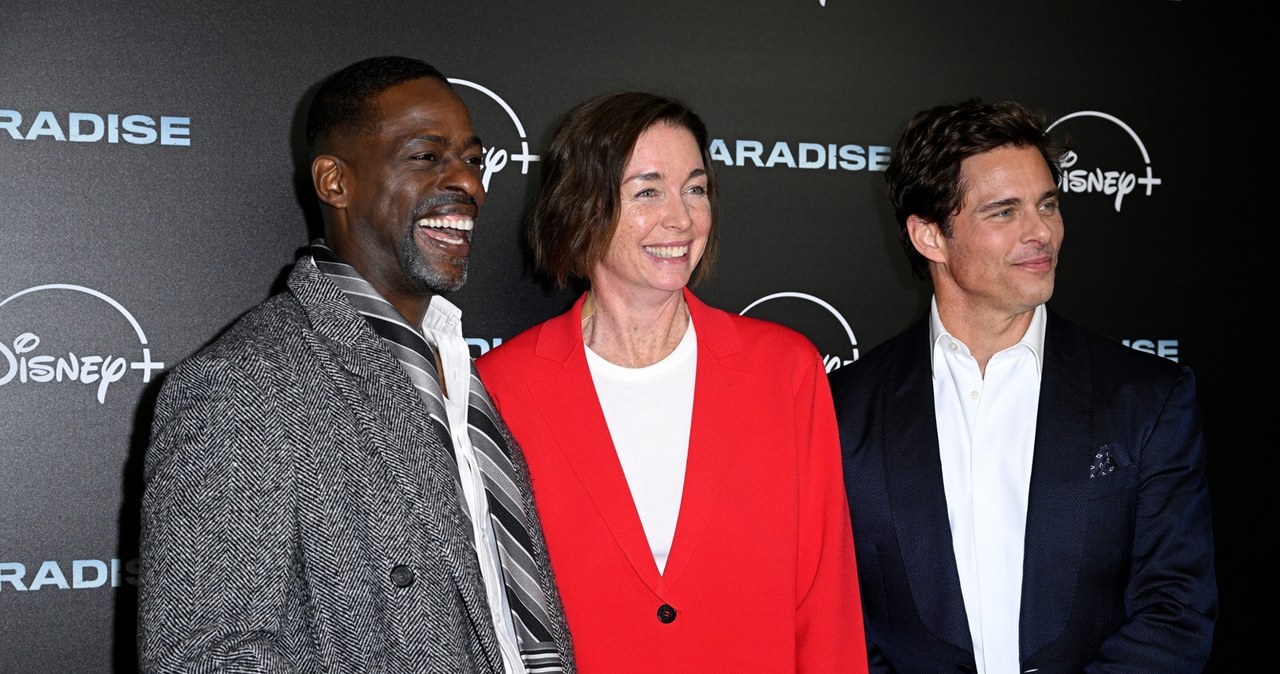 Sterling K. Brown, Julianne Nicholson i James Marsden - gwiazdy serialu "Paradise" /Kristy Sparow / Contributor /Getty Images