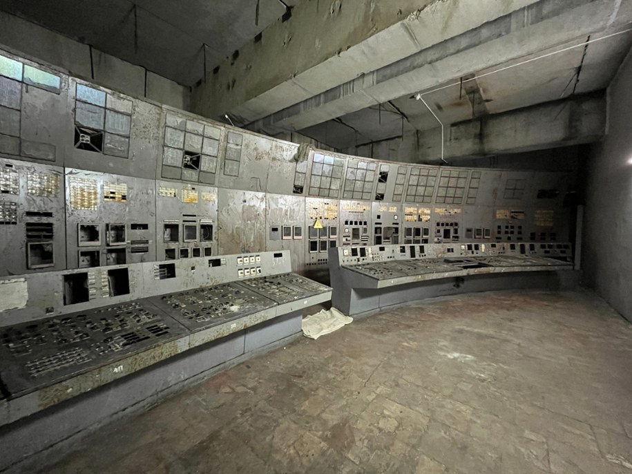 Sterownia bloku IV. Fot. Tomasz Róg /