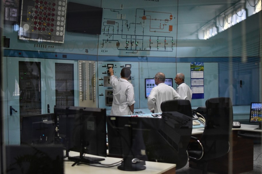 Sterownia - jedno z najważniejszy pomieszczeń /Paweł Balinowski /RMF FM