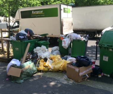 Sterty śmieci witają kibiców Euro 2016. Wszystko przez strajk służb oczyszczania miasta