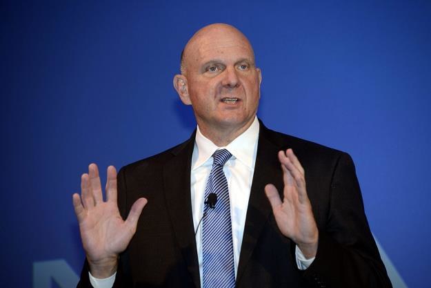 Steve Ballmer, prezes Microsoftu /AFP