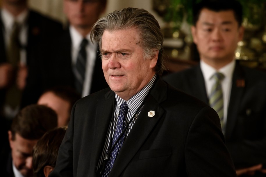 Steve Bannon /Clemens Bilan /PAP/EPA