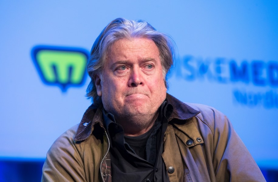 Steve Bannon /TERJE PEDERSEN /PAP/EPA