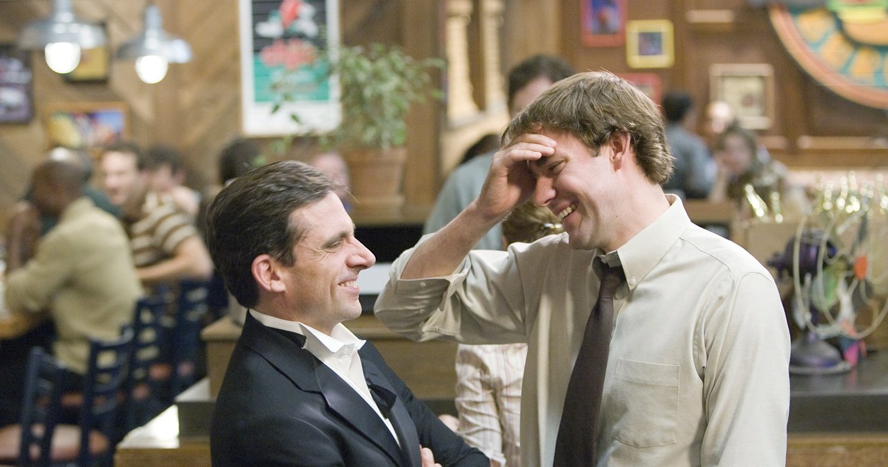 Steve Carell i John Krasinski w serialu "The Office" /NBC / Contributor /Getty Images