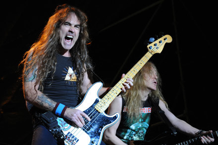 Steve Harris (Iron Maiden) /arch. AFP