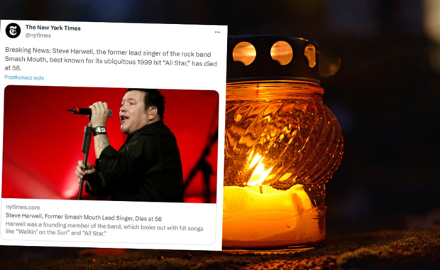 Steve Harwell nie żyje. Wokalista zespołu Smash Mouth miał 56 lat